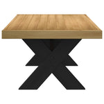 Coffee Table NOAIN X-Shaped Legs 120x60x40 cm Solid Wood Pine 4100034