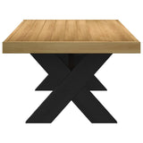 Coffee Table NOAIN X-Shaped Legs 120x60x40 cm Solid Wood Pine 4100034