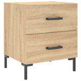 Bedside Cabinet Sonoma Oak 40x35x47.5 cm Engineered Wood 827314