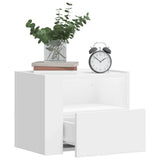 Wall-mounted Bedside Cabinets 2 pcs White 45x30x35 cm 848312