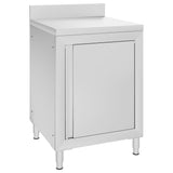 Commercial Kitchen Cabinets 2 pcs Stainless Steel 3081937
