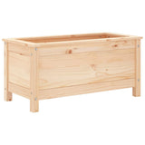 Garden Planter 82.5x40x39 cm Solid Wood Pine 825254