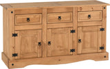 ZNTS Corona 3 Door 3 Drawer Sideboard 400-405-010