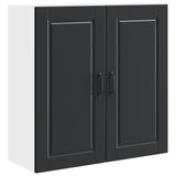 Wall Cabinet PORTO Black 80 x 31 x 80 cm Engineered Wood 885406