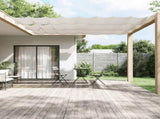 Vertical Awning White 140x800 cm Oxford Fabric 148168