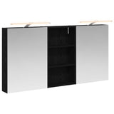Bathroom Cabinet Set 3 pcs 140 x 14.5 x 70 cm Engineered wood 3403785