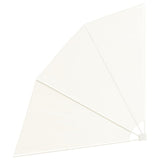 Collapsible Balcony Side Awning Cream 210x210 cm 41576