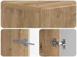TV Cabinet Artisan Oak Engineered Wood 897784