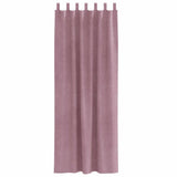 Blackout Curtains 2 pcs Dark Pink 140 x 245 cm Velvet 4107251