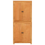 Storage Furniture Set with Shelf 2 pcs Natural 80 x35 x 185 cm 3328621