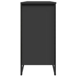 Shoe Cabinet Black 80x38x78 cm Engineered Wood 848649