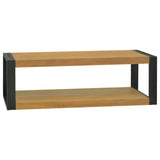 ZNTS Bathroom Cabinet 120x45x35 cm Solid Wood Teak 338232