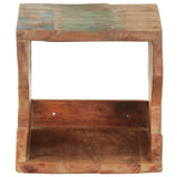 Wall Mounted Bicycle Rack 35x25x25 cm Solid Reclaimed Wood 320478