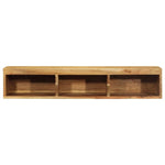 ZNTS Wall-mounted TV Cabinet 100x30x19 cm Solid Wood Acacia 4017481