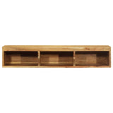 ZNTS Wall-mounted TV Cabinet 100x30x19 cm Solid Wood Acacia 4017481
