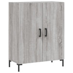 Highboard Grey Sonoma 69.5x34x180 cm Engineered Wood 3189259