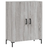 Sideboard Grey Sonoma 69.5x34x90 cm Engineered Wood 827730
