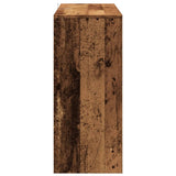 Sideboard Old Wood 102x33x75 cm Engineered Wood 856780