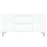 Coffee Table White 102x44.5x50 cm Engineered Wood 830996