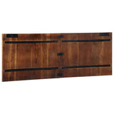 ZNTS Headboard Multicolour 140 cm Solid Wood Reclaimed 4017498