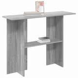 Console Table Grey Sonoma 100 x 30 x 75 cm Engineered Wood 8001180
