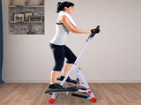Stepper w/ Handle Hand Grip Workout Fitness Machine For Fitness Aerobic Exercise Home Gym Red T3398P349149
