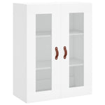 Highboard White 69.5x34x180 cm Engineered Wood 3198249