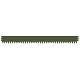 Lawn Edging 20 pcs 103 x 10 cm Steel Olive Green 8008433