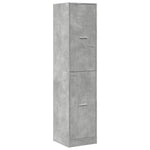 Apothecary Cabinet Concrete Grey 40x41x174.5 cm Engineered Wood 3309648