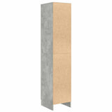 Highboard Concrete Grey 35 x 39 x 168 cm 869333