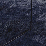 Shaggy Rug High Pile NAVARRA Navy 240x340 cm Polyester 4102859