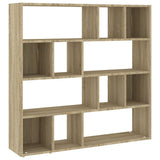 ZNTS Book Cabinet/Room Divider Sonoma Oak 105x24x102 cm 823248