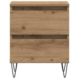 Bedside Cabinet Artisan oak 40 x 35 x 50 cm Engineered wood 863484