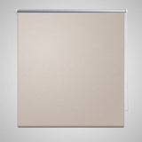 ZNTS Roller Blind Blackout 120 x 230 cm Beige 240162