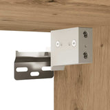 Bathroom Wall Cabinet Artisan Oak 100x25x30 cm Engineered Wood 860102
