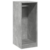 Wardrobe Concrete Grey 48x41x102 cm Engineered Wood 840817