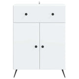 Sideboard with Drawer White 66 x 34.5 x 90 cm Engineered Wood 895555