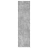 Bookcase Concrete Grey 80x30x114 cm Engineered Wood 857934