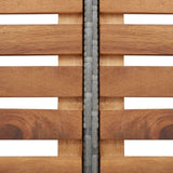 Square Spa Surround Grey 268 x 268 x 55 cm Poly Rattan 46074