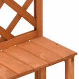 316413 Plant Stand with Trellis 70x42x115 cm Solid Fir Wood