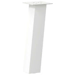 ZNTS Coffee Table Legs 4 pcs White 42 cm Steel 4012501