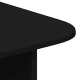 Coffee Table Black 93 x 53 x 33 cm Engineered Wood 891141