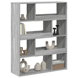 Room Divider Grey Sonoma 100x33x125.5 cm Engineered Wood 3309488