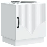 Bedside Table 2 pcs White 43 x 34.5 x 47 cm Engineered Wood 895256