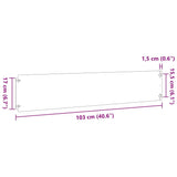 Lawn Edgings 30 pcs 20x103 cm Stainless Steel 860164
