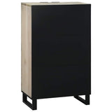 Media Storage Cabinets & Racks White and Black 60 x 33 x 100 cm 4018002