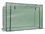Greenhouse Green Powder-coated steel 200 x 80 x 173 cm 46918