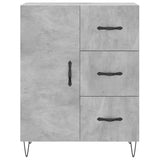 Highboard Concrete Grey 69.5x34x180 cm Engineered Wood 3198501