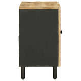 Sink cabinet Brown and Black 62 x 33 x 58 cm Solid Mango Wood 4018863