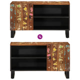 TV Cabinet 80x33x46 cm Solid Wood Reclaimed&Engineered Wood 351964